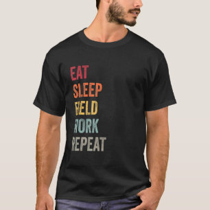 Camiseta Repetición De Geología Del Trabajo De Campo De Dor