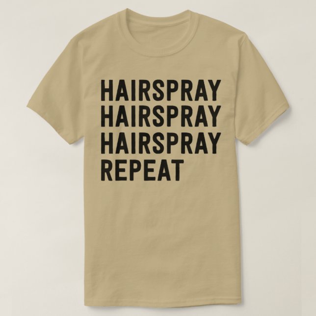 Camiseta Repetición de hairspray Retro Dance Mom Ballerina  (Diseño del anverso)