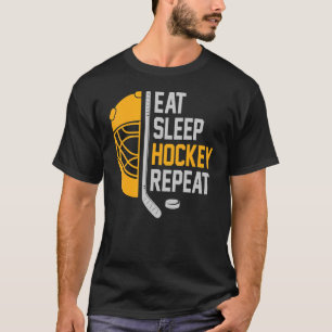 Camiseta Repetición De Hockey Sobre Sueño Para Niños Adoles