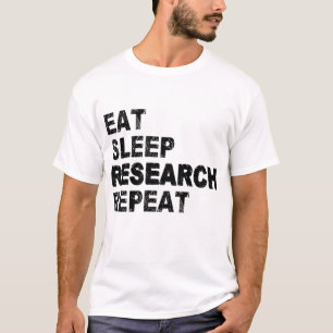 Camiseta Repetición de investigación sobre sueño de cometa