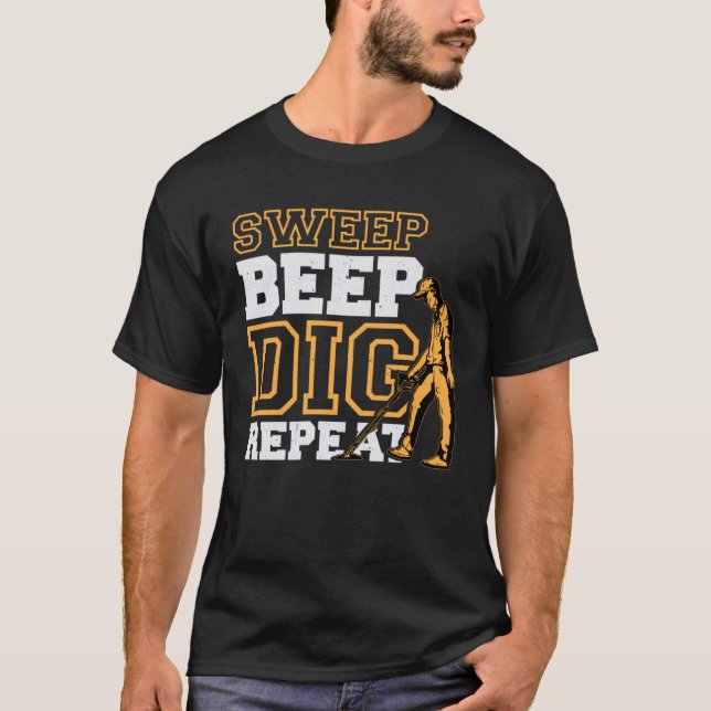 Camiseta repetición de la cava de pitido de barrido para el (Anverso)