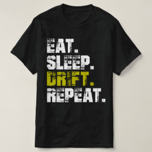 Camiseta Repetición de la deriva del sueño del sueño del su