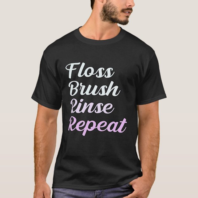 Camiseta Repetición de la erupción del cepillo de pérdida - (Anverso)