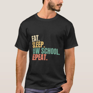Camiseta Repetición de la Facultad de Derecho de Sueño