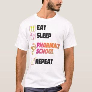 Camiseta Repetición de la Facultad de Farmacia para Dormir