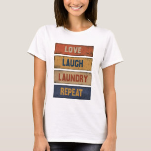 Camiseta Repetición de la lavandería de Love Laury