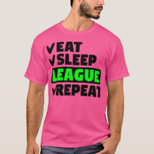 Camiseta Repetición de la liga de sueño