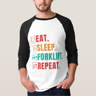 CAMISETA REPETICIÓN DE LA REPETICIÓN DEL ASCENSOR DEL SUEÑO
