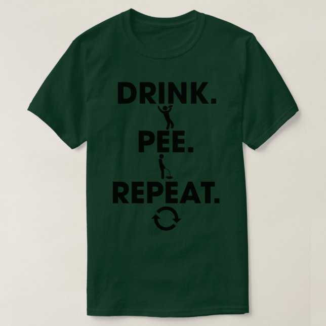 Camiseta Repetición de lápiz (Diseño del anverso)