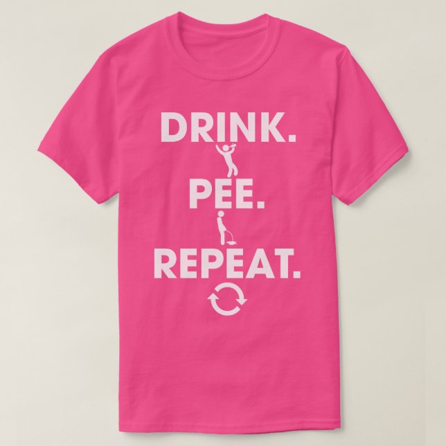Camiseta Repetición de lápiz 1 (Diseño del anverso)