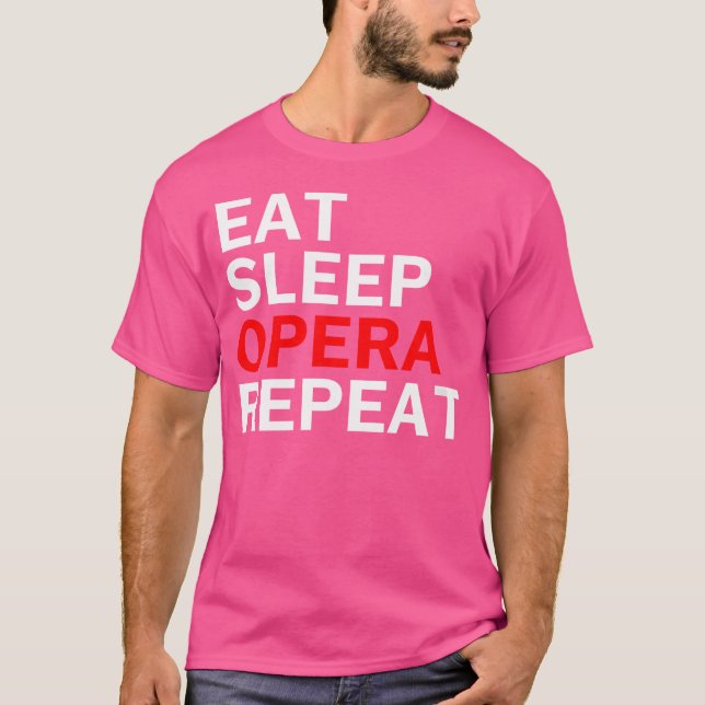 Camiseta Repetición de ópera de sueño para mujeres - Cantan (Anverso)