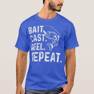 Camiseta Repetición de pesca de la escoba de cebo