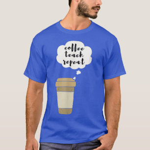 Camiseta Repetición de prueba de café