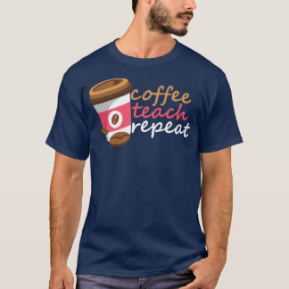 Camiseta Repetición de prueba de café