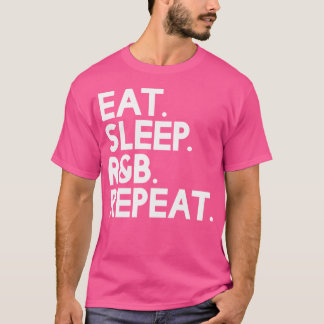 Camiseta Repetición De Rb De Sueño Comido - Música