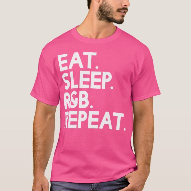 Camiseta Repetición De Rb De Sueño Comido - Música (Anverso)
