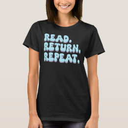 Camiseta repetición de retorno de lectura