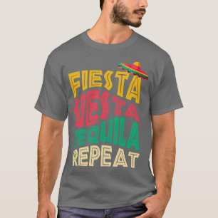 Camiseta Repetición de Siesta Tequila