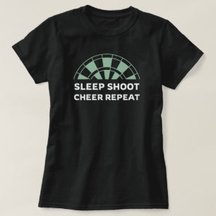 Camiseta Repetición de Sleep Shoot Archery Mom