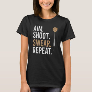 Camiseta Repetición de sudor de disparo de Aim - Dardos