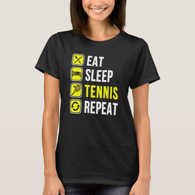 Camiseta Repetición de sueño de descanso (Anverso)