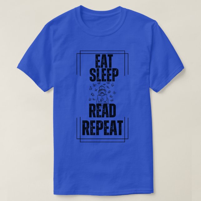 Camiseta Repetición de sueño de descanso (Diseño del anverso)
