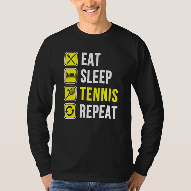 Camiseta Repetición de sueño de descanso (Anverso)