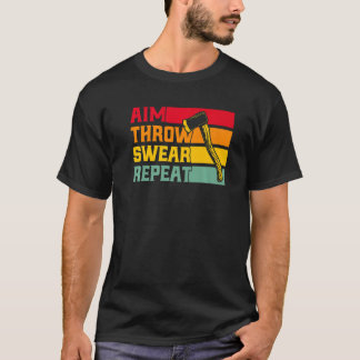 Camiseta Repetición de suero de empuje del objetivo de dest
