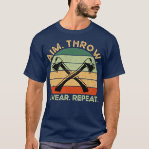 Camiseta Repetición de suero de lanzamiento de objetivo