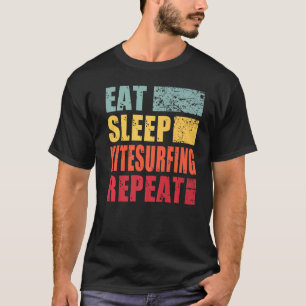 Camiseta Repetición de Surfing Kite de Sleep
