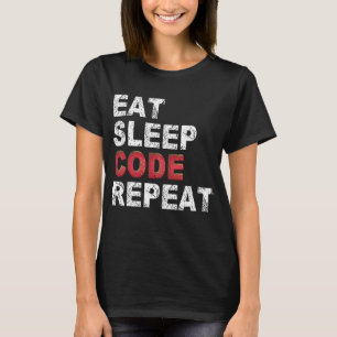 Camiseta Repetición del código de suspensión de consumo