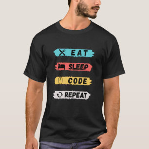 Camiseta Repetición del código de suspensión de consumo