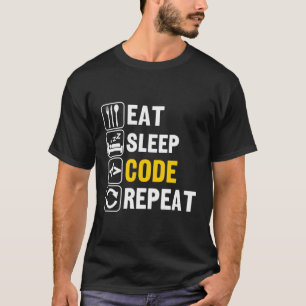 Camiseta Repetición del código de suspensión de consumo