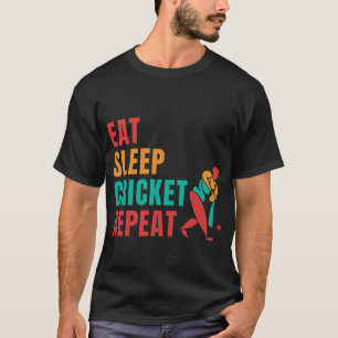CAMISETA REPETICIÓN DEL CRICKET DE DORMIR - AMOR DEL CRICK