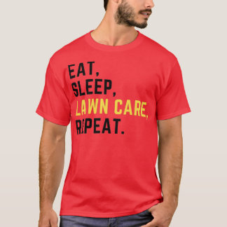 Camiseta Repetición del cuidado del césped para dormir (2)