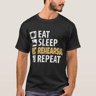 Camiseta Repetición del ensayo de sueño de consumo