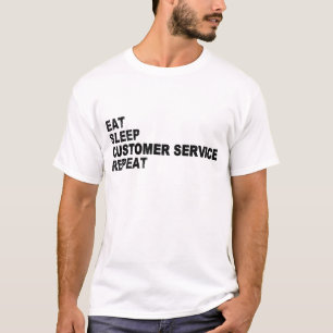 Camiseta Repetición del servicio al cliente de Eleep