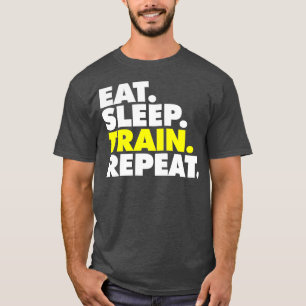 Camiseta Repetición del tren de sueño de Eee