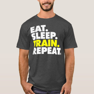 Camiseta Repetición del tren de sueño de Eee