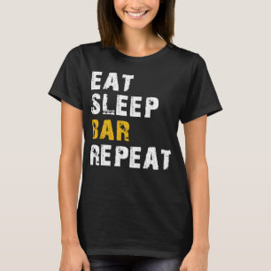 Camiseta repetir barra de suspensión