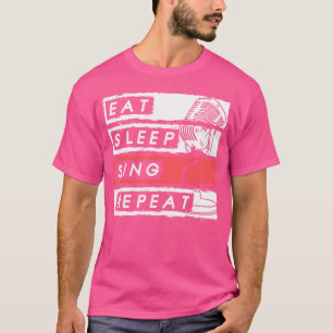 Camiseta Repetir cantante de ópera de Sleep Sing