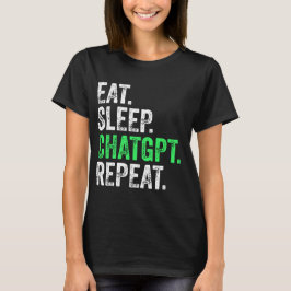 Camiseta Repetir Chatgpt de sueño