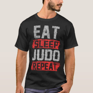 Camiseta repetir "dormir judo"