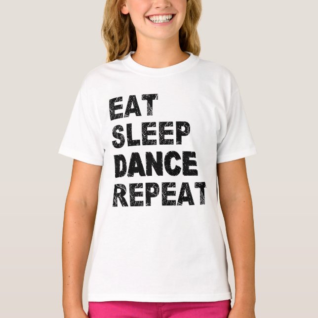 Camiseta Repetir el baile de sueño (Anverso)