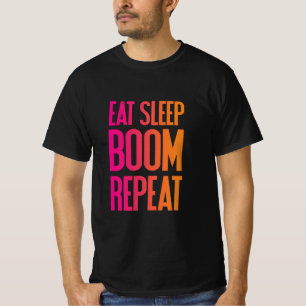 Camiseta Repetir el boom del sueño de comer - Festival Tee