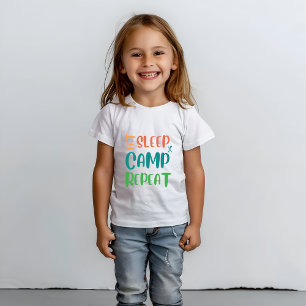 Camiseta Repetir el campamento de sueño - La máxima vida de