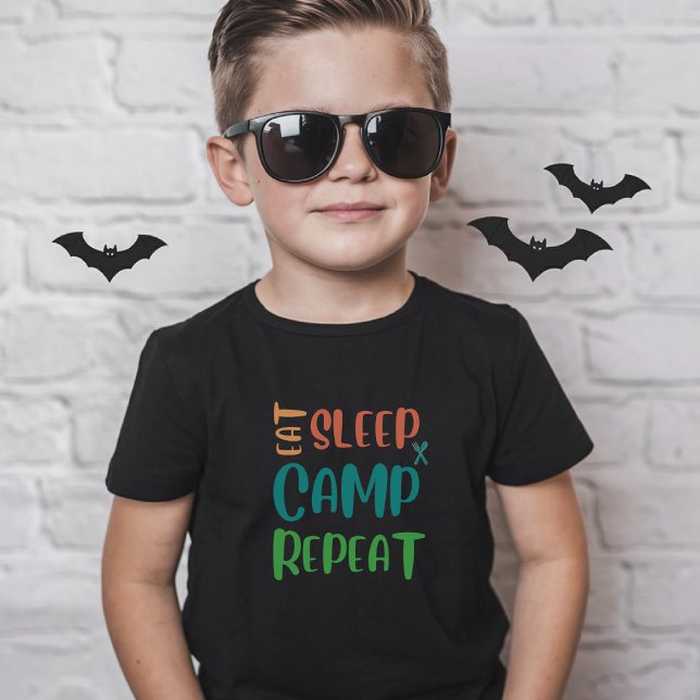 Camiseta Repetir el campamento de sueño - La máxima vida de (Subido por el creador)