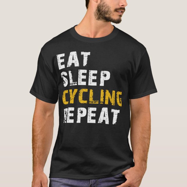 Camiseta repetir el ciclo de sueño (Anverso)