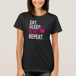 Camiseta Repetir el cometa de sueño de sueño - Kitesurf Pre