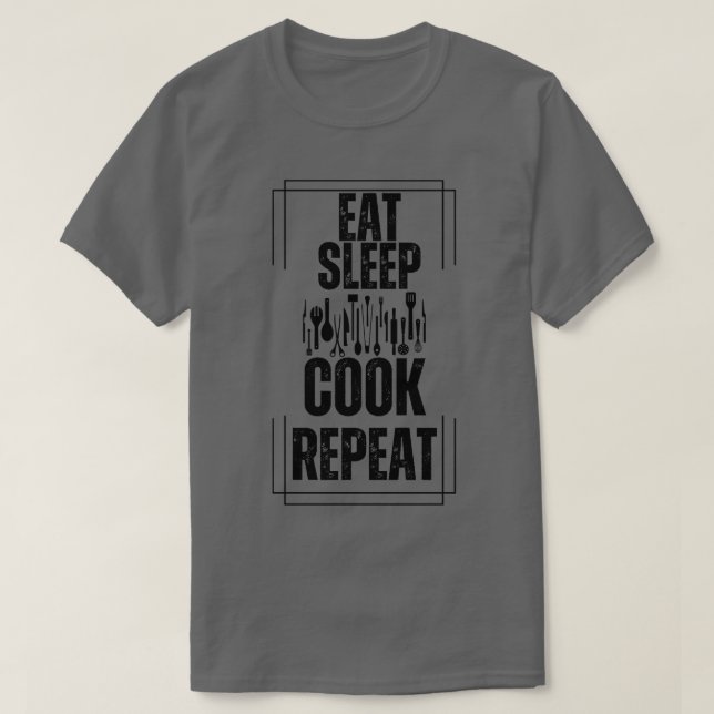 Camiseta Repetir el cook de sueño (Diseño del anverso)